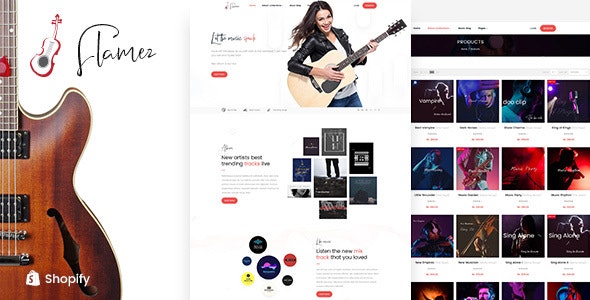 Flamez – Music Store Shopify Theme – 28180553