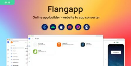 Flangapp - SAAS Online app builder from website - 38131466