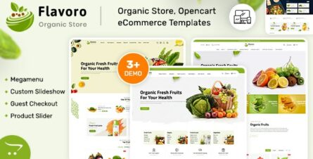 Flavero - Organic Food OpenCart Store - 27191094
