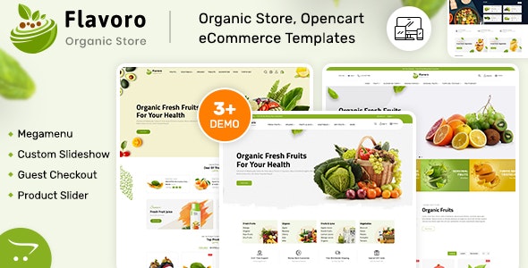 Flavero – Organic Food OpenCart Store – 27191094