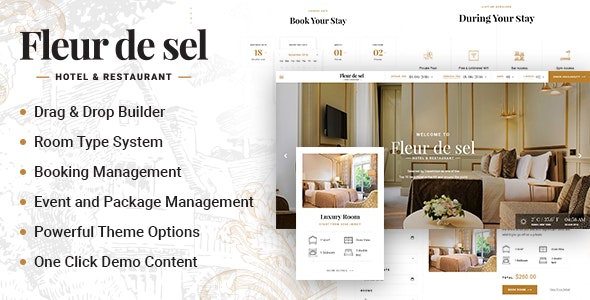 Fleurdesel – Hotel Booking WordPress Theme – 20057759