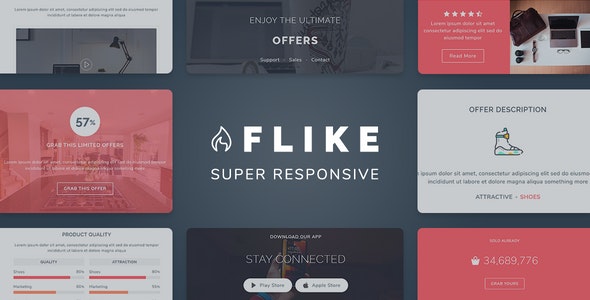 Flike Responsive Newsletter Email Template – 28538294