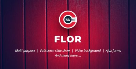 Flor - HTML Responsive Template - 24821212