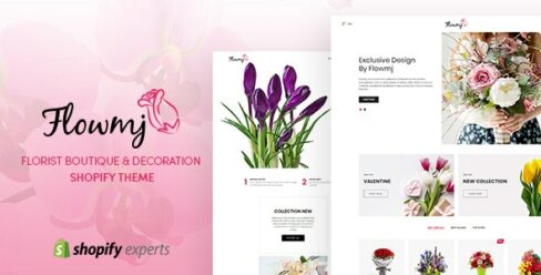 Flowmj – Florist Boutique & Decoration Store Shopify Theme – 26065281