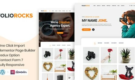 Foliorocks - Minimal Portfolio WordPress Theme - 29914077