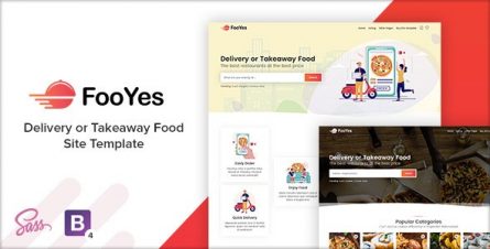 FooYes - Delivery or Takeaway Food Site Template - 29281427