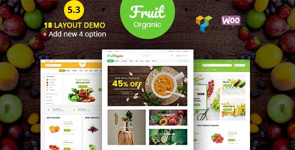 Food Fruit - Organic Farm, Natural RTL Responsive WooCommerce WordPress Theme - 19858481