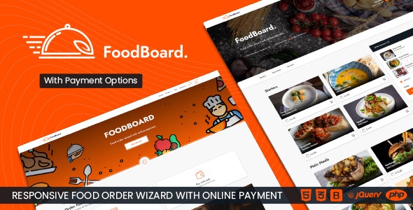FoodBoard | Food Order Wizard with Online Payment – 34502831