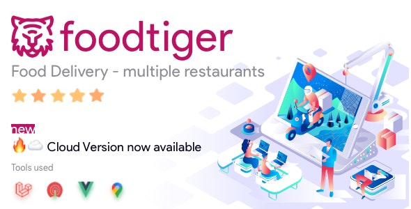 FoodTiger – Food delivery – Multiple Restaurants – 26296970