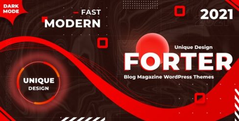Forter – Magazine and Blog WordPress Theme – 32208358