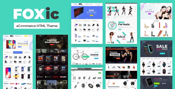 Foxic - eCommerce HTML Template - 29078450