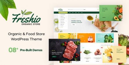 Freshio - Organic & Food Store WordPress Theme - 28365085