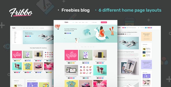 Fribbo - Freebies Blog WordPress Theme - 25587347