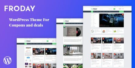 Froday – Coupons and Deals WordPress Theme - 21598075