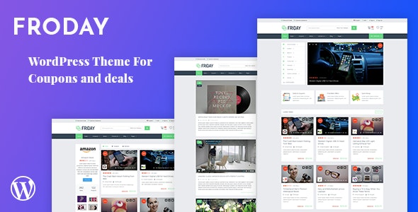 Froday – Coupons and Deals WordPress Theme - 21598075