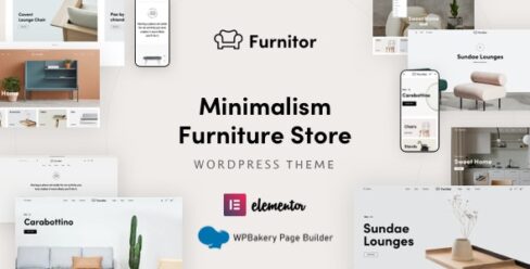 Furnitor – Minimalism Furniture Store WordPress Theme – 33029939