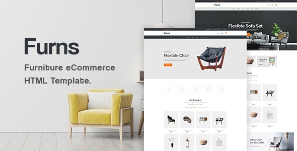 Furns – Furniture eCommerce HTML Template – 29896131