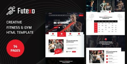 Futexo - Fitness & Gym HTML Template - 35489752