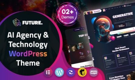 AI Agency & Technology WordPress Theme