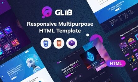 Responsive Multipurpose HTML Template