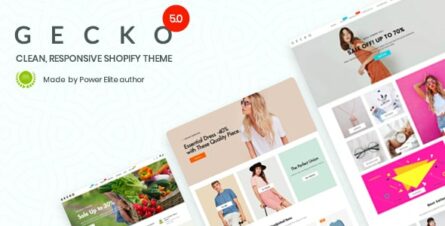 Gecko 5.0 - Responsive Shopify Theme - RTL support - 21398578
