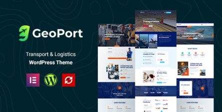 Geoport - Transport & Logistics WordPress Theme - 26422969