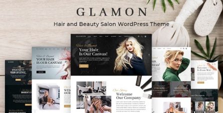 Glamon - Salon & Barber Shop Theme - 23796818