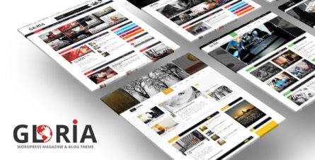 Gloria - Multiple Concepts Blog Magazine WordPress Theme - 17966960