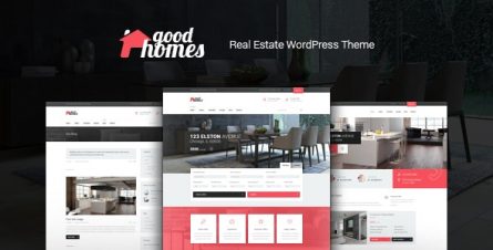 Good Homes - A Contemporary Real Estate WordPress Theme - 20310035