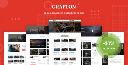 Grafton - Blog & Magazine WordPress Theme - 24947402