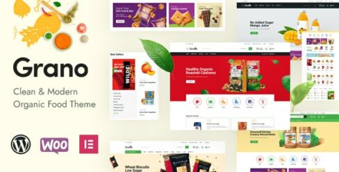 Grano – Organic & Food WordPress Theme – 34439061