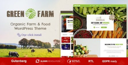 Green Farm - Organic Food WordPress Theme - 19295137