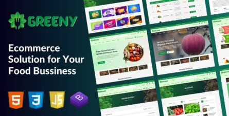 Greeny - eCommerce HTML Template - 35205103