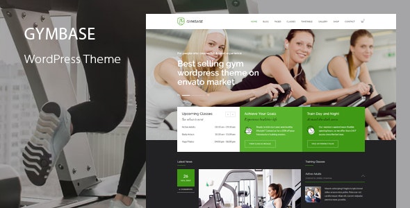 GymBase – Gym Fitness WordPress Theme – 2732248