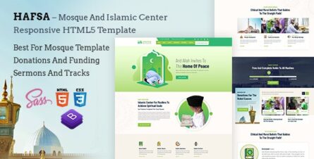 Hafsa – Islamic Center Responsive HTML5 Template - 31150656