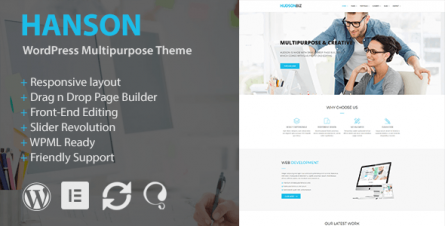 Hanson - Multipurpose WordPress Theme - 20762871