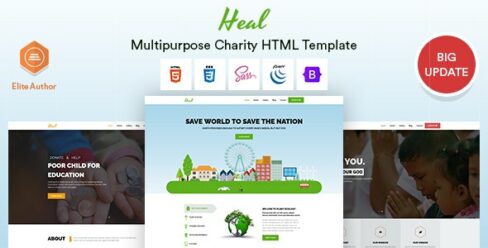 Heal – Charity HTML Template – 8568747