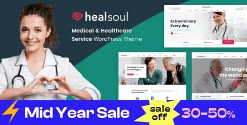 Healsoul – Medical Care, Home Healthcare Service WP Theme – 23022324