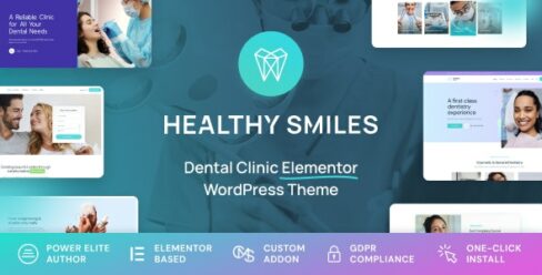 Healthy Smiles – Dental WordPress Theme – 33615385