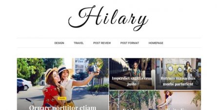 Hilary - Fast - Clean - Flexible WordPress Magazine News Blog Theme - 19078044