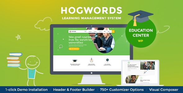 Hogwords - School, University & Education Center WordPress Theme - 21376785