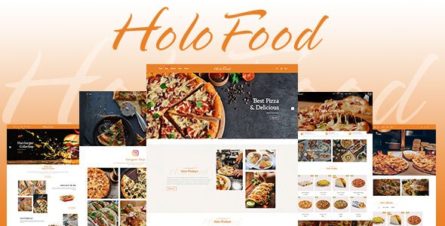 HoloFood - Fast Food & Restaurant Shopify Theme - 25570363