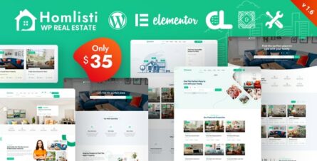 Homlisti – Real Estate WordPress Theme + RTL - 33803755