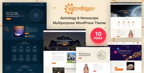 Horoscope and Astrology WordPress Theme – 33482086