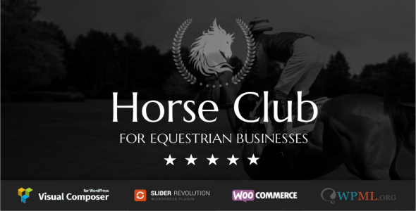 Horse Club – Equestrian WordPress Theme – 13623589