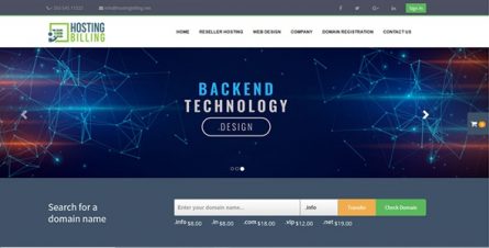 Hosting Billing - Domain and Web Hosting Invoicing System with CMS - 26531743