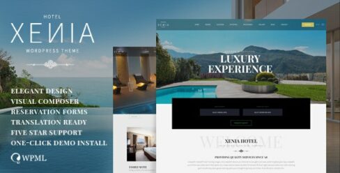 Hotel Xenia – Resort & Booking WordPress Theme – 19235165