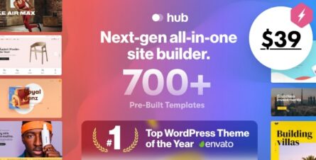 Hub - Responsive Multi-Purpose WordPress Theme - 31569152