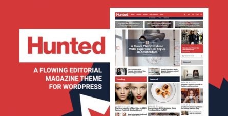 Hunted - A Flowing Editorial Magazine Theme - 16253424