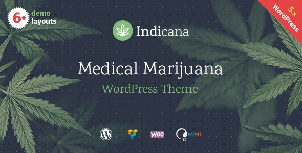 Indicana – Medical Marijuana Dispensary WordPress Theme – 23033709